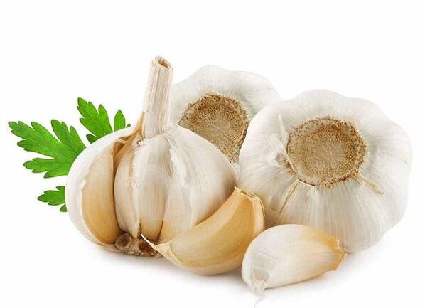 garlic for removing parasites